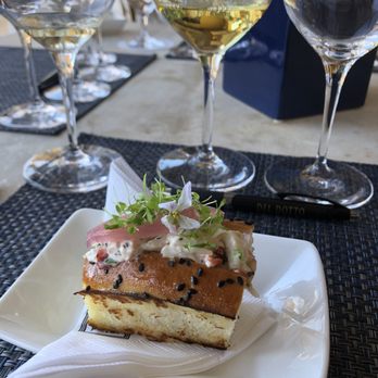 Piazza Del Dotto - Lobster roll - standard on the menu - Wineries Near Me - Napa, California