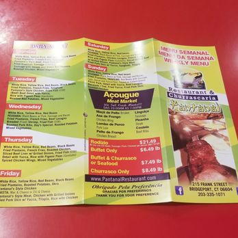 Pantanal Restaurant - Inside menu - Brazilian Near Me - Bridgeport, Connecticut Pantanal Restaurant - Inside menu - Brazilian Near Me - Bridgeport, Connecticut