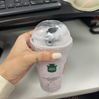 More Yogurt - Blueberry Yogurt Smoothie - Juice Bars & Smoothies Near Me - Tustin, California More Yogurt - Blueberry Yogurt Smoothie - Juice Bars & Smoothies Near Me - Tustin, California