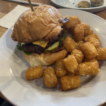 Harry's Sidecar - Burger Royale with tots! - New American Near Me - Fredericksburg, Virginia