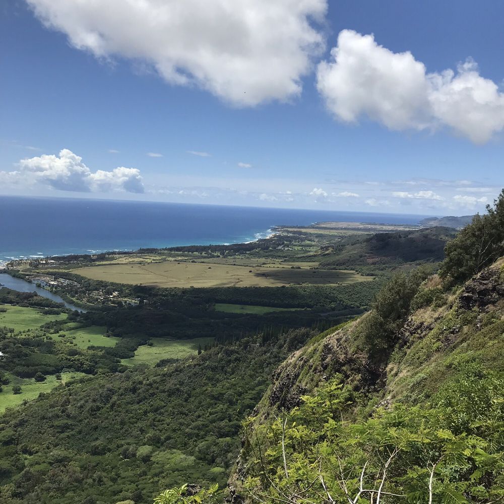 Sleeping Giant Trail - View from the top. - Hiking Near Me - Kapaa, Hawaii