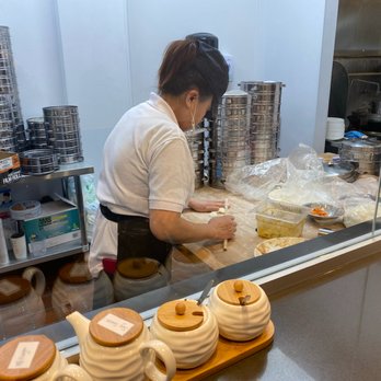 Shanghai Plaza - rolling the dough for dumplings. - Shopping Centers Near Me - Las Vegas, Nevada