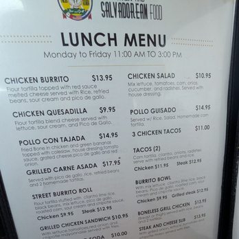 La Campesina Restaurant - Lunch menu - Tex-Mex Near Me - Fairfax, Virginia