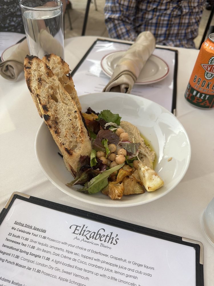 Food from Elizabeth's An American Bistro