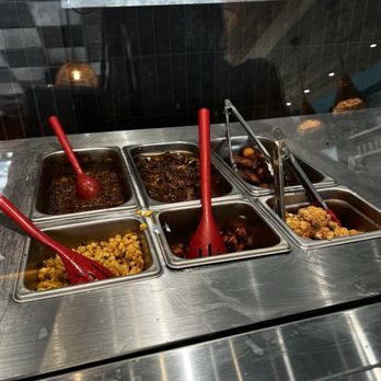 The Angry Jerk - Some of the topping options - Caribbean Near Me - Columbia, Maryland The Angry Jerk - Some of the topping options - Caribbean Near Me - Columbia, Maryland
