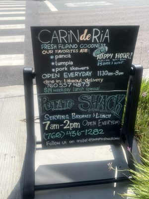 Menu photo 2 CARiN de RiA Encinitas, CA