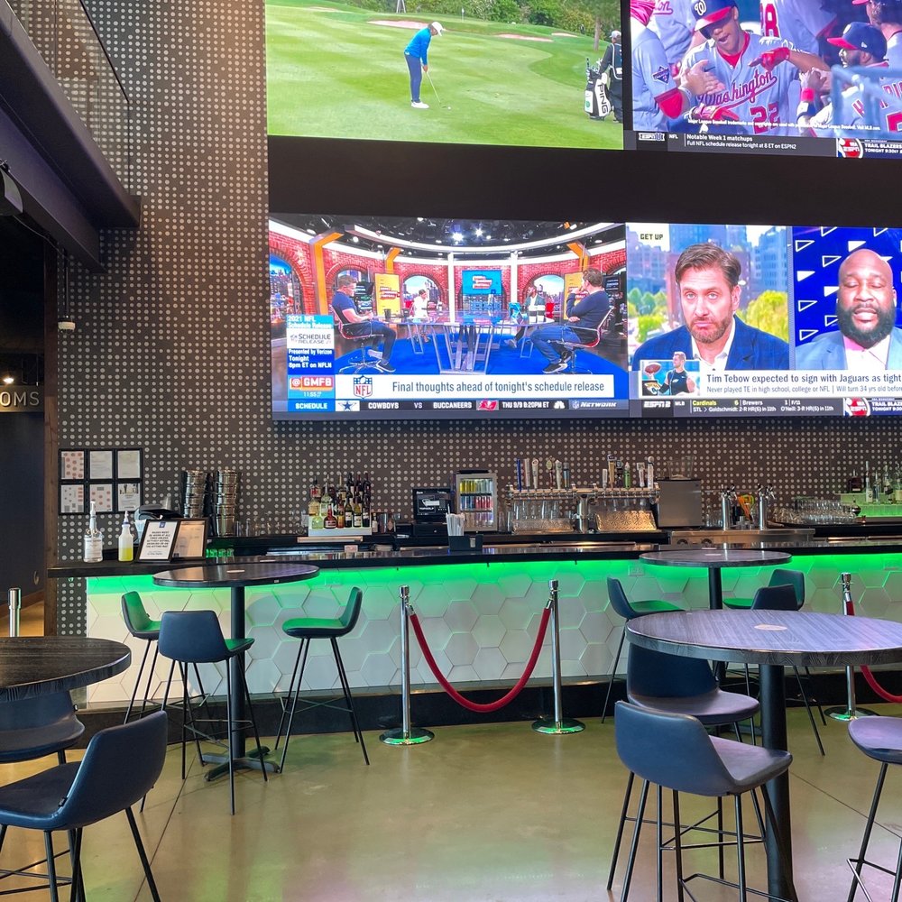 Topgolf - Bar area - Golf Near Me - Independence, Ohio Topgolf - Bar area - Golf Near Me - Independence, Ohio