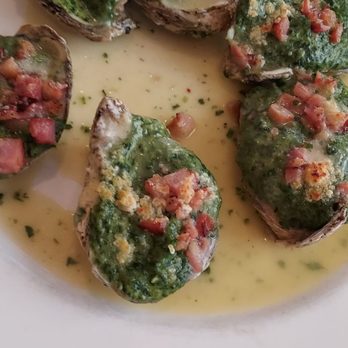 Cliffs Steakhouse - Oyster Rockefeller ($21) - Steakhouses Near Me - Englewood Cliffs, New Jersey Cliffs Steakhouse - Oyster Rockefeller ($21) - Steakhouses Near Me - Englewood Cliffs, New Jersey