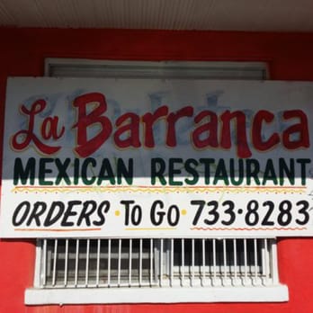 La Barranca - a sign for a mexican restaurant - Mexican Near Me - San Antonio, Texas