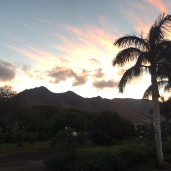 Camp Olowalu - Sunrise over the mountains from the campground. - Campgrounds Near Me - Lahaina, Hawaii Camp Olowalu - Sunrise over the mountains from the campground. - Campgrounds Near Me - Lahaina, Hawaii