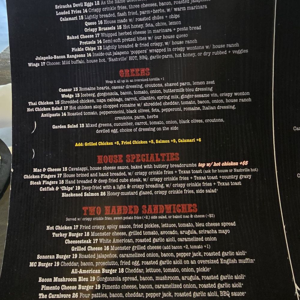 The Stillery - Menu 1 - Music Venues Near Me - Goodyear, Arizona The Stillery - Menu 1 - Music Venues Near Me - Goodyear, Arizona