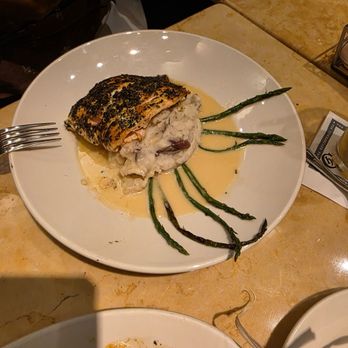The Cheesecake Factory - Heat lamp Salmon with Squidwards tentacles - Desserts Near Me - Mesa, Arizona
