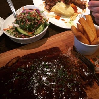 Steakhouse 66 - Pork Spare Ribs, Surf & Turf and the Asian Slaw - Steakhouses Near Me - Docklands, VIC Steakhouse 66 - Pork Spare Ribs, Surf & Turf and the Asian Slaw - Steakhouses Near Me - Docklands, VIC