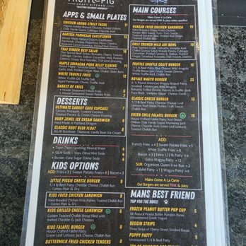 Phoodery - Menu at TeufflePig. - Food Court Near Me - Phoenix, Oregon Phoodery - Menu at TeufflePig. - Food Court Near Me - Phoenix, Oregon