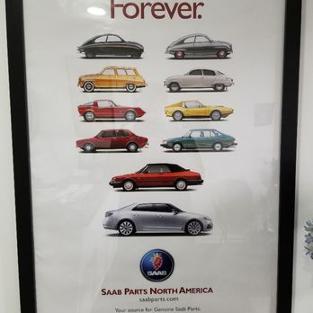 Accurate Automotive - A neat Saab poster up in the shop office. - Auto Repair Near Me - Purcellville, Virginia Accurate Automotive - A neat Saab poster up in the shop office. - Auto Repair Near Me - Purcellville, Virginia