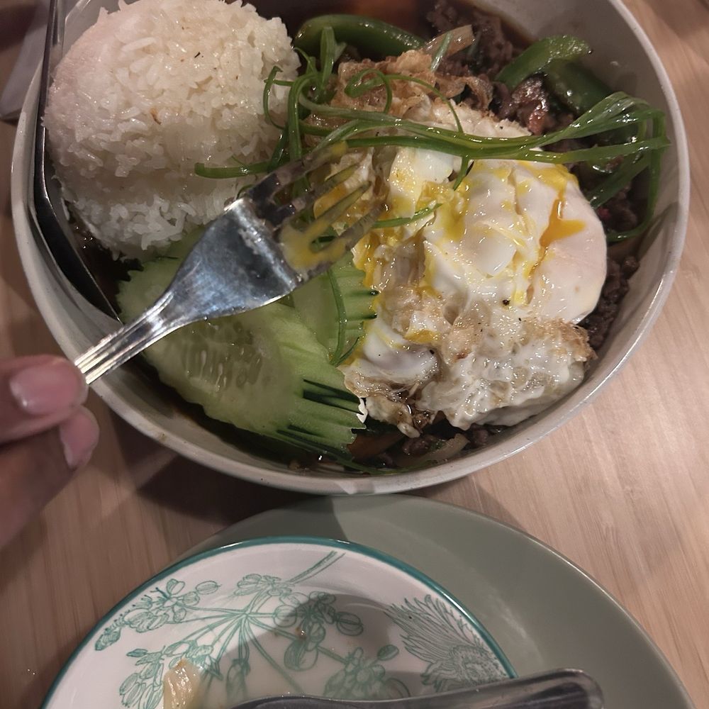 Sala Thai Tempe - Spicy Basil Leaves With Fried Eggs - Thai Near Me - Tempe, Arizona Sala Thai Tempe - Spicy Basil Leaves With Fried Eggs - Thai Near Me - Tempe, Arizona