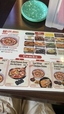 Menu photo 6 Luv Dduk Cerritos, CA