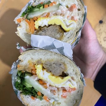 Boba Binge - Meatball and Egg Bahn Mi. - Coffee & Tea Near Me - Oakland, California