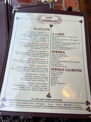 Menu photo 2 Las Bugambilias Philadelphia, PA Menu photo 2 Las Bugambilias Philadelphia, PA