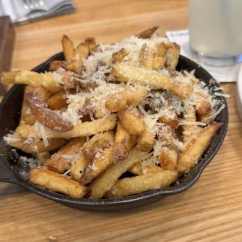 Fielding's Wood Grill - Truffle Parmesan Fries - New American Near Me - Shenandoah, Texas Fielding's Wood Grill - Truffle Parmesan Fries - New American Near Me - Shenandoah, Texas