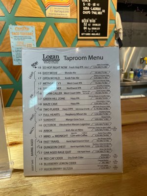 Menu photo 3 Logan Brewing Company Burien, WA Menu photo 3 Logan Brewing Company Burien, WA