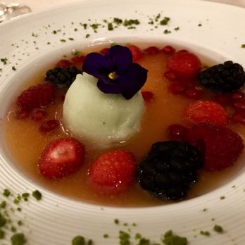 L'art de Vivre - Melon soup with mint sorbet - Restaurants Near Me - Spa, WLG L'art de Vivre - Melon soup with mint sorbet - Restaurants Near Me - Spa, WLG