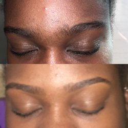 The Threading Place - Before & After
