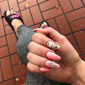 Merci B Nails - Loved this set by Merci B. nails ! Got so many compliments ! - Nail Salons Near Me - Lake Mary, Florida Merci B Nails - Loved this set by Merci B. nails ! Got so many compliments ! - Nail Salons Near Me - Lake Mary, Florida