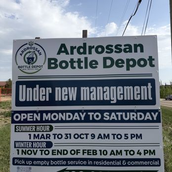 Ardrossan Bottle Depot - Recycling Center Near Me - Ardrossan, Alberta Ardrossan Bottle Depot - Recycling Center Near Me - Ardrossan, Alberta