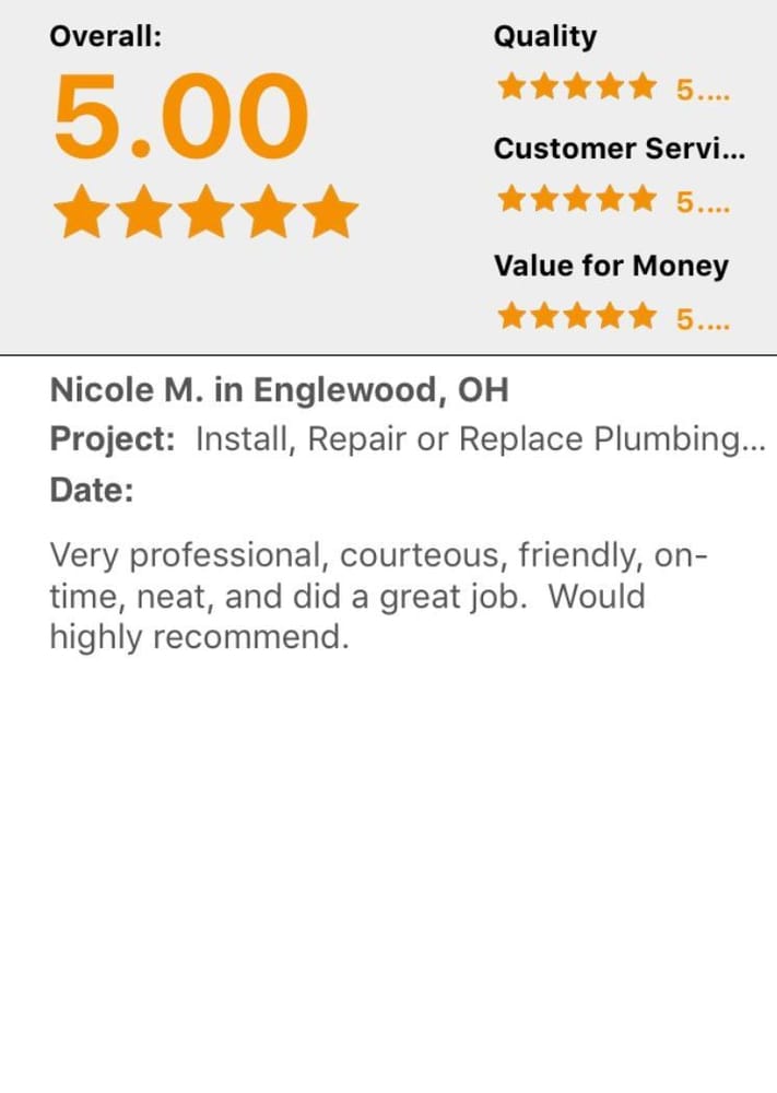 Slide of Bentley Plumbing and Drain Service