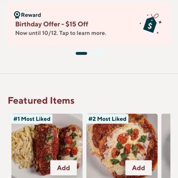 Romano's Macaroni Grill - The $15 birthday reward that I initially tried to use online - Italian Near Me - El Cerrito, California Romano's Macaroni Grill - The $15 birthday reward that I initially tried to use online - Italian Near Me - El Cerrito, California