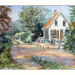 Pannenkoekenhuis Pannehuske - Herberg t Pannehuske anno 1891