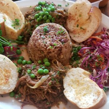 Pambiche - Ropa vieja was ok. I can do without the green peas. Either cook it with it or dont. But just add it. Congri was ok. - Cuban Near Me - Portland, Oregon Pambiche - Ropa vieja was ok. I can do without the green peas. Either cook it with it or dont. But just add it. Congri was ok. - Cuban Near Me - Portland, Oregon