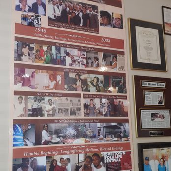 Jackson Soul Food - Memorabilia wall - Soul Food Near Me - Miami, Florida