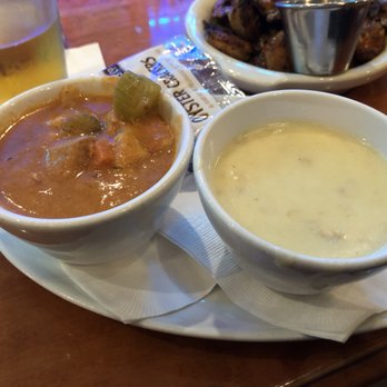 Gladstone's - Chowder Sampler - Seafood Near Me - Long Beach, California Gladstone's - Chowder Sampler - Seafood Near Me - Long Beach, California