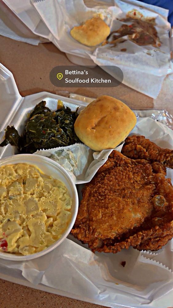 Food from Bettina's Soulfood Kitchen