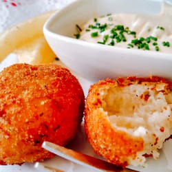 Nerva - Croquetas de rape y langostinos