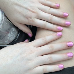 Directly after getting my nails done Directly after getting my nails done