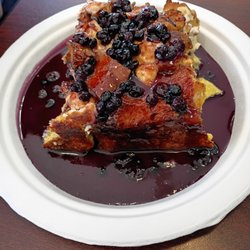 The Chef's Table - Sourdough French toast bake with blueberries