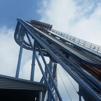 Valravn - Climbing the 45° chain lift hill is way steeper than most coasters on earth! You'll notice the difference! - Amusement Parks Near Me - Sandusky, Ohio
