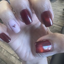 I had "cat eye" w/valentine design! Looked amazing!! Highly recommend!! So happy with the outcome! Can't wait to come back! I had "cat eye" w/valentine design! Looked amazing!! Highly recommend!! So happy with the outcome! Can't wait to come back!