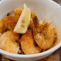 FINS Fish House & Raw Bar - Downtown Rehoboth - Pick and peel shrimp