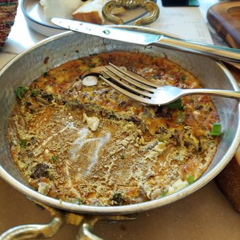 Cafe Lavande - The omelet sticks at the bottom of the pan. - Bakeries Near Me - Milton, Georgia