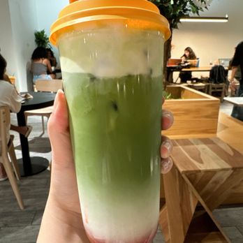 Peak Cafe - Matcha strawberry with cloud foam - Cafes Near Me - Northridge, California Peak Cafe - Matcha strawberry with cloud foam - Cafes Near Me - Northridge, California