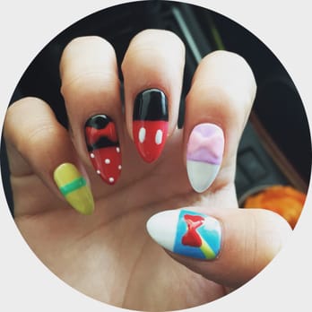 Nail Salon Aqua - Disney nails by Ayako - Nail Salons Near Me - Lomita, California