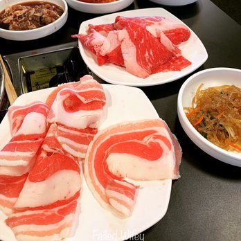 Sikdorak III - Bulgogi, beef brisket, japchae, thin pork belly. - Korean Near Me - Aiea, Hawaii Sikdorak III - Bulgogi, beef brisket, japchae, thin pork belly. - Korean Near Me - Aiea, Hawaii