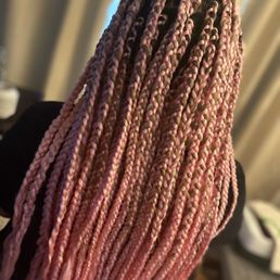 Pink individuals. Pink individuals.