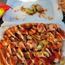Shrimp and veggies