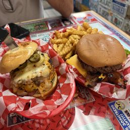 Best burgers in town!! The jalapeño burger was amazing. S&L never disappoints. Best burgers in town!! The jalapeño burger was amazing. S&L never disappoints.