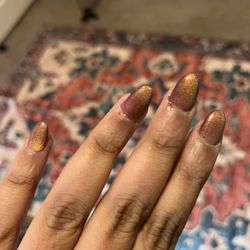 Perfection Nails - Two cuts/ wounds.